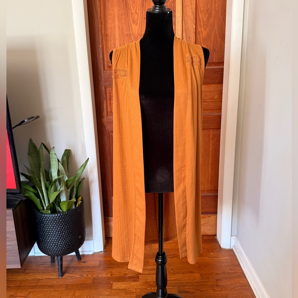 XL Burnt Orange Color Duster